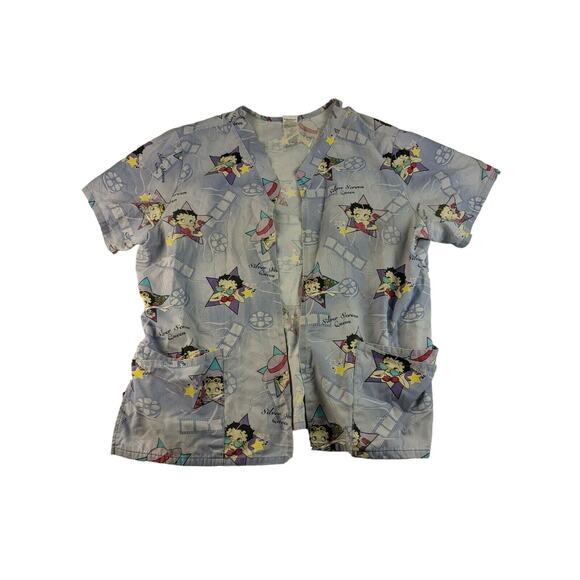 King Features Syndicate 2006 Betty Boop Shirt Size 2XL XXL Silver Screen Queen - Picture 1 of 7